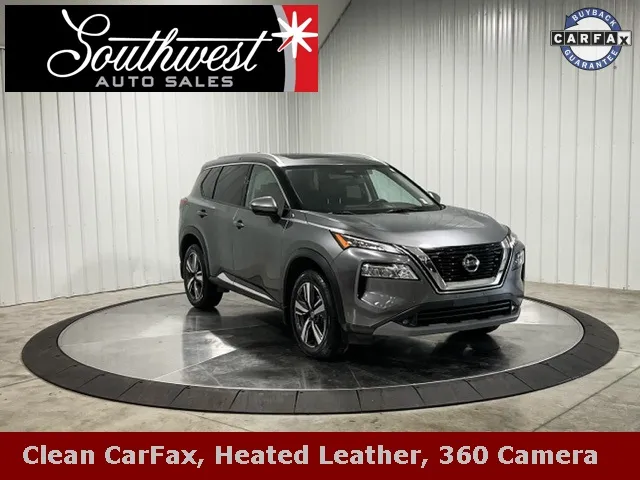 Gray 2021 Nissan Rogue SL for sale in Roanoke, IN