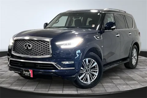 Another view of 2020 INFINITI QX80 LUXE for sale in Roanoke, IN at Southwest Auto Sales