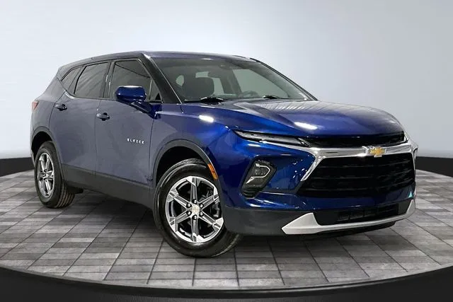 Blue 2023 Chevrolet Blazer LT for sale in Roanoke, IN
