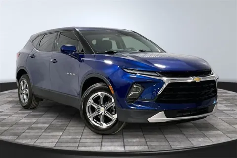 Blue 2023 Chevrolet Blazer LT for sale in Roanoke, IN