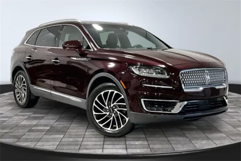 Red 2019 Lincoln Nautilus Reserve for sale in Roanoke, IN