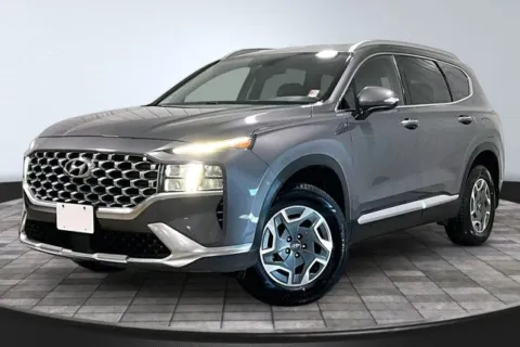 Another view of 2021 Hyundai Santa Fe Hybrid Blue for sale in Roanoke, IN at Southwest Auto Sales