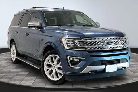 Blue 2018 Ford Expedition Platinum for sale in Roanoke, IN