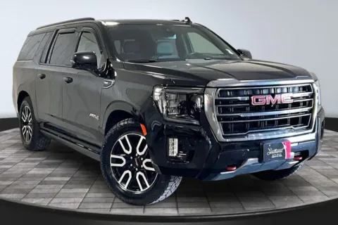 Black 2021 GMC Yukon XL AT4 for sale in Roanoke, IN