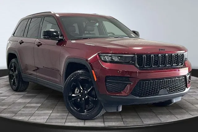 Red 2023 Jeep Grand Cherokee Altitude X for sale in Roanoke, IN