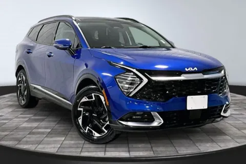 Blue 2023 Kia Sportage SX-Prestige for sale in Roanoke, IN