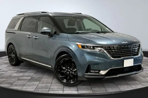 Blue 2023 Kia Carnival SX Prestige for sale in Roanoke, IN