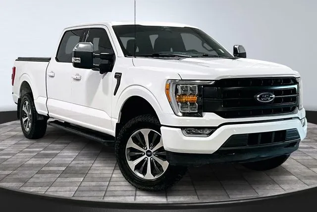 Blue 2021 Ford F-150 for sale in Roanoke, IN