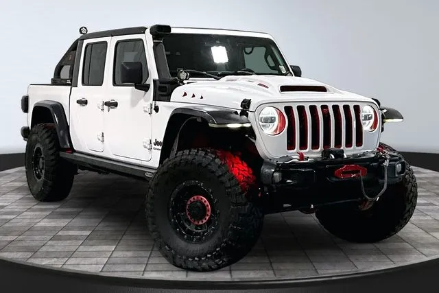 White 2020 Jeep Gladiator Rubicon for sale in Roanoke, IN