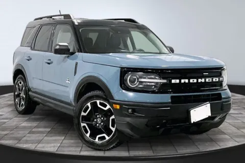 Blue 2021 Ford Bronco Sport Outer Banks for sale in Roanoke, IN