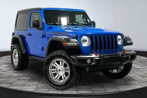 Blue 2023 Jeep Wrangler Rubicon for sale in Roanoke, IN