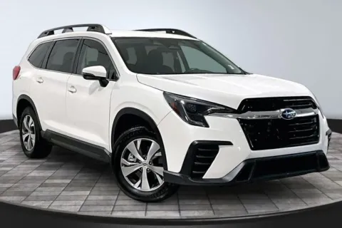 White 2023 Subaru Ascent Premium for sale in Roanoke, IN