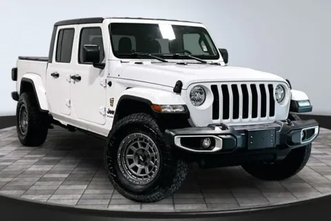 White 2023 Jeep Gladiator Sport S for sale in Roanoke, IN