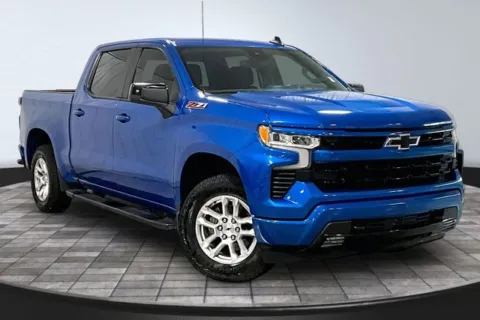 Blue 2023 Chevrolet Silverado 1500 RST for sale in Roanoke, IN
