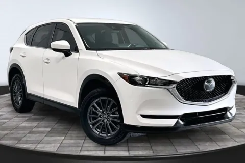 White 2021 Mazda CX-5 Touring for sale in Roanoke, IN