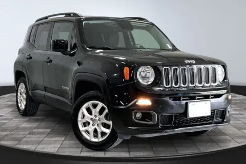 Black 2017 Jeep Renegade Latitude for sale in Roanoke, IN