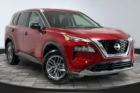 Red 2023 Nissan Rogue S for sale in Roanoke, IN