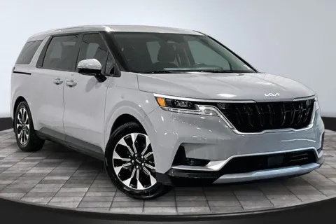 White 2024 Kia Carnival EX for sale in Roanoke, IN