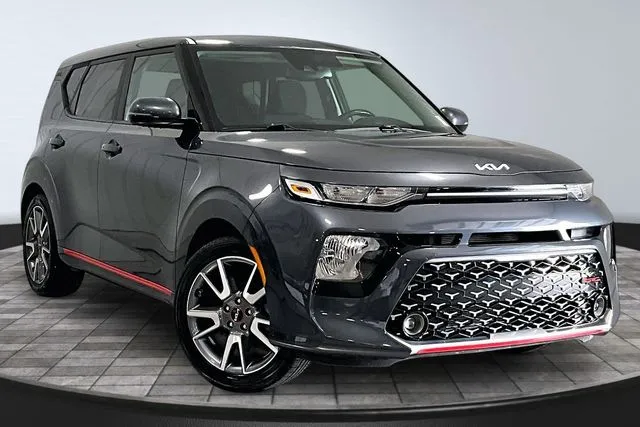 Gray 2022 Kia Soul GT-Line for sale in Roanoke, IN