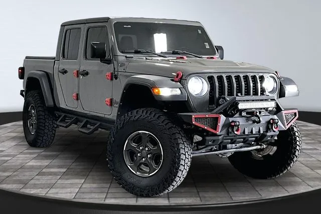 Gray 2021 Jeep Gladiator Rubicon for sale in Roanoke, IN