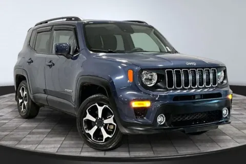 Blue 2021 Jeep Renegade Latitude for sale in Roanoke, IN