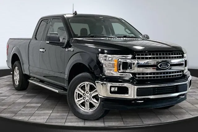 Black 2019 Ford F-150 XLT for sale in Roanoke, IN