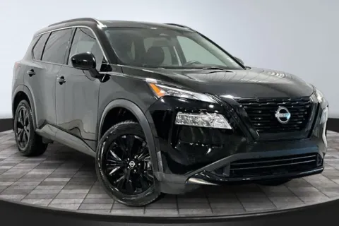 Black 2023 Nissan Rogue SV for sale in Roanoke, IN