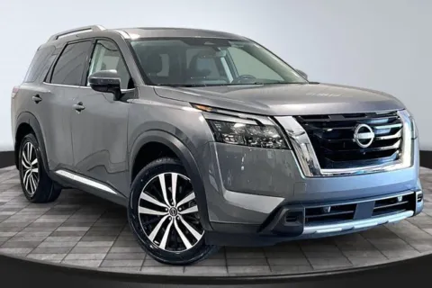 Gray 2025 Nissan Pathfinder Platinum for sale in Roanoke, IN