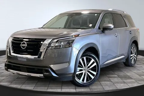 Another view of 2025 Nissan Pathfinder Platinum for sale in Roanoke, IN at Southwest Auto Sales