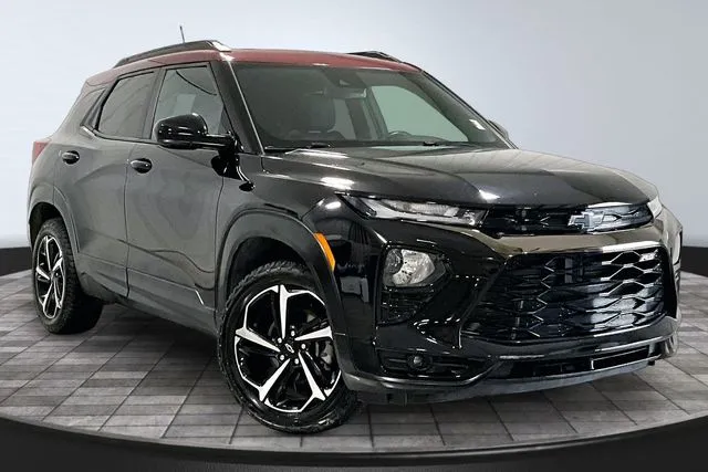 Black 2023 Chevrolet TrailBlazer RS for sale in Roanoke, IN