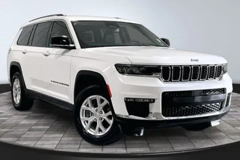 White 2023 Jeep Grand Cherokee L Limited for sale in Roanoke, IN
