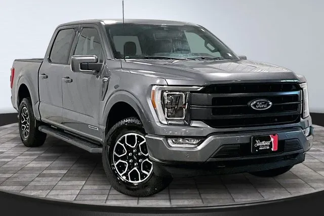 Gray 2022 Ford F-150 Lariat for sale in Roanoke, IN
