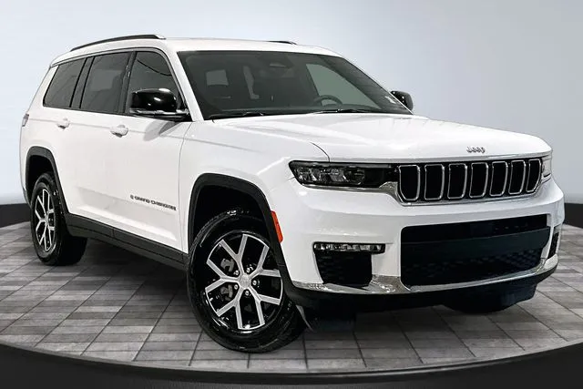 White 2024 Jeep Grand Cherokee L Limited for sale in Roanoke, IN