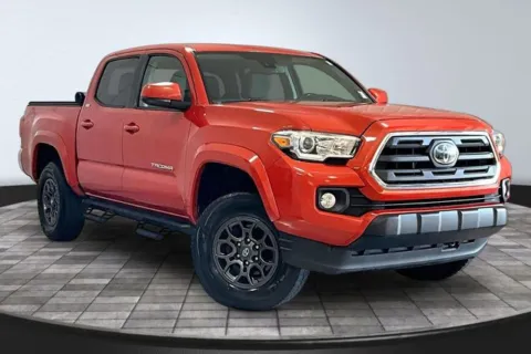 Red 2018 Toyota Tacoma SR5 for sale in Roanoke, IN