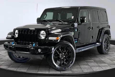 Another view of 2021 Jeep Wrangler Unlimited Sahara High Altitude 4xe for sale in Roanoke, IN at Southwest Auto Sales