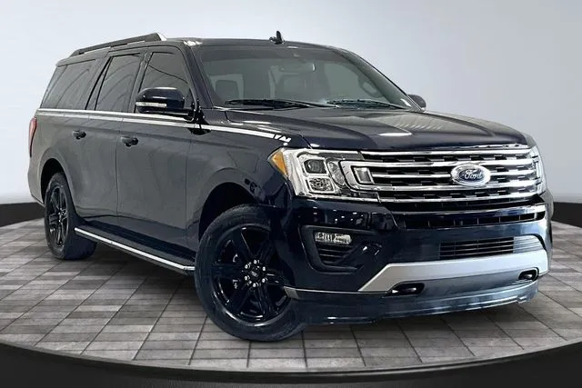 Blue 2021 Ford Expedition Max XLT for sale in Roanoke, IN