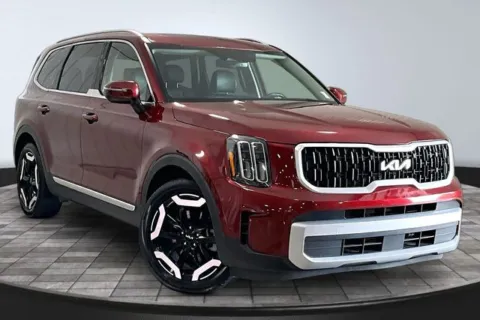 Red 2024 Kia Telluride EX for sale in Roanoke, IN