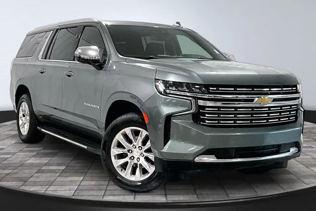 Silver 2023 Chevrolet Suburban Premier for sale in Roanoke, IN