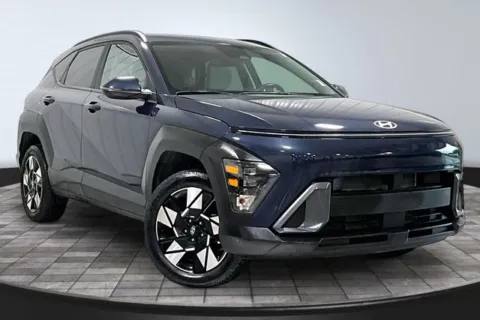 Blue 2024 Hyundai Kona SEL for sale in Roanoke, IN
