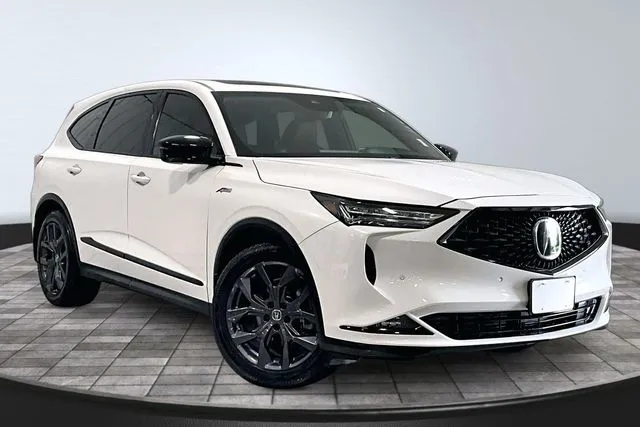 White 2023 Acura MDX A-Spec for sale in Roanoke, IN