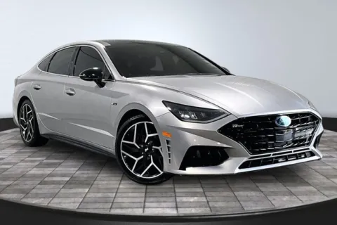 Silver 2021 Hyundai Sonata N Line for sale in Roanoke, IN