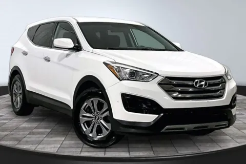 White 2016 Hyundai Santa Fe Sport 2.4 Base for sale in Roanoke, IN
