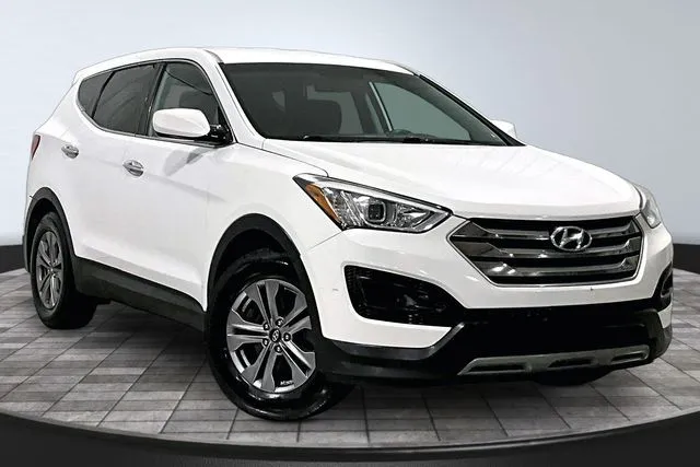 White 2016 Hyundai Santa Fe Sport 2.4 Base for sale in Roanoke, IN