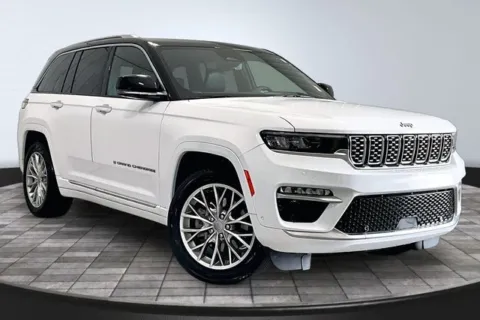 White 2023 Jeep Grand Cherokee Summit 4xe for sale in Roanoke, IN