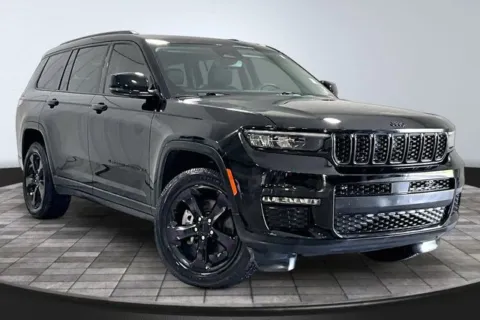 Black 2023 Jeep Grand Cherokee L Limited for sale in Roanoke, IN