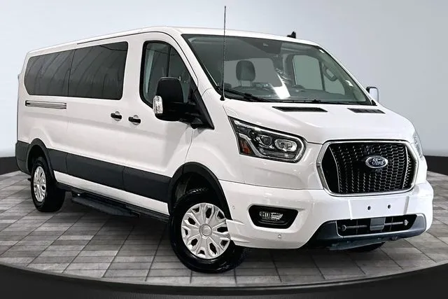 White 2023 Ford Transit-350 XLT for sale in Roanoke, IN