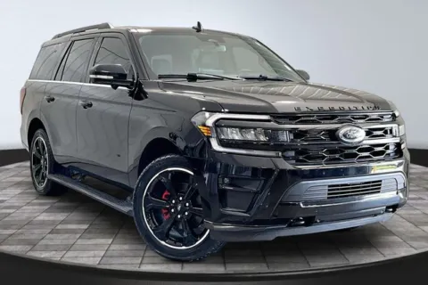 Black 2024 Ford Expedition Limited for sale in Roanoke, IN