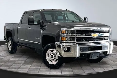 Gray 2015 Chevrolet Silverado 2500 HD LTZ for sale in Roanoke, IN