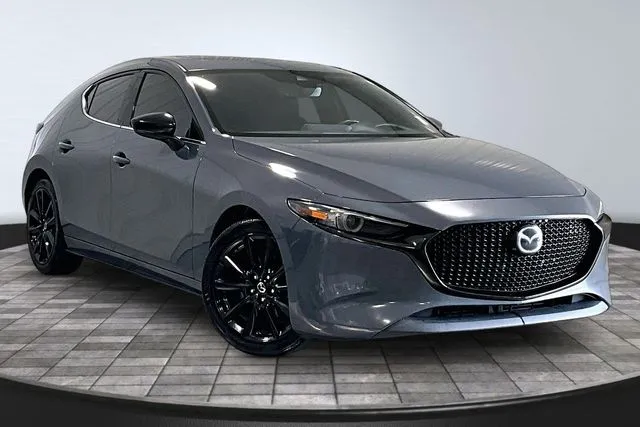 Gray 2021 Mazda Mazda3 2.5 Turbo for sale in Roanoke, IN