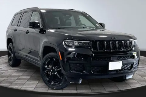 Black 2023 Jeep Grand Cherokee L Altitude for sale in Roanoke, IN